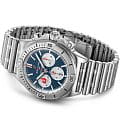 Breitling Breitling Chronomat B01 42 Six Nations France AB0134A81C1A1, chronomat швейцария мужские часы на браслете нержавеющая сталь боковой вид