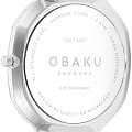 Obaku Obaku Oktant V253GXCBMC  — детали корпуса и нержавеющая сталь