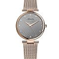 Adriatica Adriatica A3689.9147Q  A3689.9147Q кварцевые женские часы серый циферблат, браслет сталь c pvd покрытием — вид спереди