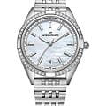 Jacques Philippe Jacques Philippe Radiante JPQLS681386  JPQLS681386 кварцевые женские часы перламутровый циферблат, браслет нержавеющая сталь — вид спереди