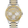 Guess Guess Lady Frontier W1156L5  W1156L5 кварцевые женские часы серебристый циферблат, браслет сталь с ip покрытием — вид спереди