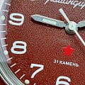 Восток Восток Командирские 02032А командирские российские мужские часы на браслете нержавеющая сталь боковой вид
