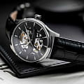 Hamilton Hamilton Jazzmaster Skeleton Auto H42535780 мужские часы черный циферблат на запястье