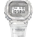 Casio Casio G-Shock GM-5600SCM-1 электронные мужские часы часы крупный план серебристый циферблата