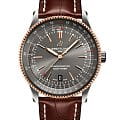 Breitling Breitling Navitimer Automatic 41 U17326121M1P2  U17326121M1P2 механические мужские часы антрацитовый циферблат, браслет кожаный — вид спереди