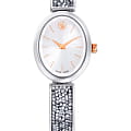 Swarovski Swarovski Crystal Rock Oval 5656878  5656878 кварцевые женские часы  серебристый циферблат, браслет нержавеющая сталь — вид спереди