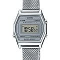 Casio Casio Collection LA690WEM-7EF  LA690WEM-7EF кварцевые мужские часы серый циферблат, браслет нержавеющая сталь — вид спереди