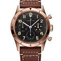 Breitling Breitling AVI 1953 Edition RB0920131B1X1  RB0920131B1X1 механические мужские часы черный циферблат, браслет кожаный — вид спереди