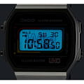 Casio Casio Vintage A168WEUC-1A, vintage япония мужские часы на браслете нержавеющая сталь боковой вид
