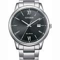 Citizen Citizen Eco-Drive BM6978-77E  BM6978-77E кварцевые мужские часы черный циферблат, браслет нержавеющая сталь — вид спереди