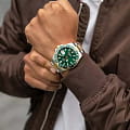 Jaguar Jaguar Executive Diver J863/B,  швейцария мужские часы на браслете нержавеющая сталь с pvd-покрытием боковой вид