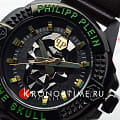 Philipp Plein Philipp Plein The Skull PWAAA0421, the skull германия мужские часы на браслете кожаный боковой вид