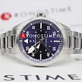 Hamilton Hamilton Khaki Aviation Pilot Auto H76215140 механические мужские часы часы крупный план синий циферблата