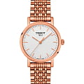 Tissot Tissot Everytime Small T109.210.33.031.00 Everytime T1092103303100 кварцевые женские часы белый циферблат, браслет сталь c pvd покрытием — вид спереди