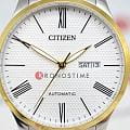 Citizen Citizen Tsuyosa NH8354-58A tsuyosa японские мужские часы на браслете нержавеющая сталь с ip-покрытием боковой вид