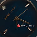 Anne Klein Anne Klein Diamond  1018RGNV женские часы синий циферблат на запястье