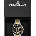 Jacques Lemans 1-2207D мужские часы застежка крупным планом