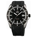 Orient Orient ER1V004B (FER1V004B)  FER1V004B механические мужские часы черный циферблат, браслет  — вид спереди
