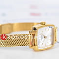 Tissot Tissot Lovely Square T058.109.33.031.00 t-lady швейцарские женские часы на браслете сталь c pvd покрытием боковой вид