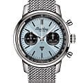 Breitling Breitling Top Time B01 Triumph AB01764A1C1A1  AB01764A1C1A1 механические мужские часы голубой циферблат, браслет нержавеющая сталь — вид спереди