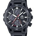 Casio Casio Edifice EQS-960DC-1AVUDF (EQS-960DC-1AV) EQS EQS-960DC-1AV кварцевые мужские часы черный циферблат, браслет нержавеющая сталь — вид спереди