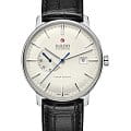 Rado Rado Coupole Classic Automatic Power Reserve R22878045 Classic R22878045 механические мужские часы белый циферблат, браслет кожаный — вид спереди