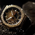 Оригинальные часы Casio Casio G-Shock GM-2100MG-1A Moon Watch Gold электронные калибр механизма  общий вид