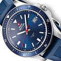 Swiss Military by Chrono Swiss Military by Chrono SM34082.08  швейцарские мужские часы на браслете силикон боковой вид