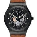 Swatch Swatch Irony Sistem51 Lacquered YIB402  наручные мужские часы фото под углом.