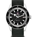 Rado Rado Captain Cook Automatic R32505158 Automatic R32505158 механические мужские часы черный циферблат, браслет тканевый — вид спереди