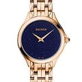 Balmain Balmain Flamea B4799.33.98  B4799.33.98 кварцевые женские часы синий циферблат, браслет нержавеющая сталь с pvd-покрытием — вид спереди