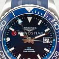 Longines Longines HydroConquest L3.790.4.96.9 hydroconquest швейцарские мужские часы на браслете каучук боковой вид