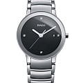 Rado Rado Centrix Diamonds R30928713  R30928713 кварцевые женские часы черный циферблат, браслет нержавеющая сталь — вид спереди