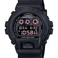Casio Casio G-Shock DW-6900UMS-1DR  DW-6900UMS-1DR электронные мужские часы черный циферблат, браслет пластик — вид спереди