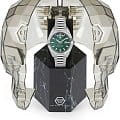 Philipp Plein Philipp Plein Date Superlative Gent PWPNA0124 мужские часы зеленый циферблат на запястье