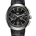 Rado Rado D-Star R15198155 Automatic R15198155 механические мужские часы черный циферблат, браслет кожаный — вид спереди