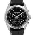 Jacques Lemans Jacques Lemans 1-2180A  1-2180A кварцевые мужские часы черный циферблат, браслет кожаный — вид спереди