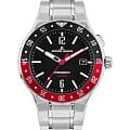 Jacques Lemans Jacques Lemans Hybromatic 1-2109F  1-2109F кварцевые мужские часы черный циферблат, браслет нержавеющая сталь — вид спереди