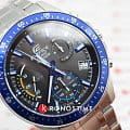 Casio EFV-540D-1A2 наручные мужские часы застежка крупным планом
