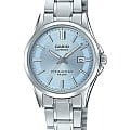 Casio Casio Collection LTS-100D-2A7E  LTS-100D-2A1VEF кварцевые женские часы голубой циферблат, браслет нержавеющая сталь — вид спереди