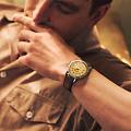 Seiko Seiko Presage SRPL75J1, presage япония мужские часы на браслете кожаный боковой вид