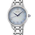 Seiko Seiko Conceptual Series Dress SRZ539P1  SRZ539P1 кварцевые женские часы  голубой циферблат, браслет нержавеющая сталь — вид спереди