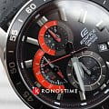 Casio Casio Edifice EFV-550L-1AVUDF (EFV-550L-1A) кварцевые мужские часы часы крупный план черный циферблата