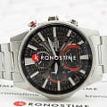 Casio Casio Edifice EQB-1200D-1A кварцевые мужские часы часы крупный план черный циферблата