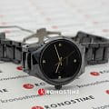 Rado Rado True R27059712 кварцевые женские часы часы крупный план черный циферблата