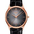 Tissot Tissot Excellence 18K Gold T926.410.76.061.00  T9264107606100 кварцевые мужские часы серый циферблат, браслет кожаный — вид спереди