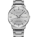 Mido Mido Commander Chronometer M021.431.11.031.00  M0214311103100 механические мужские часы серебристый циферблат, браслет нержавеющая сталь — вид спереди