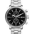 Fossil Fossil Rhett BQ2851  BQ2851 кварцевые мужские часы черный циферблат, браслет нержавеющая сталь — вид спереди