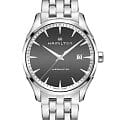 Hamilton Hamilton Jazzmaster Gent Quartz H32451181  H32451181 кварцевые мужские часы серый циферблат, браслет нержавеющая сталь — вид спереди