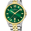 Candino Candino Gents Classic C4765/3  C4765/3 кварцевые мужские часы  зеленый циферблат, браслет нержавеющая сталь с pvd-покрытием — вид спереди